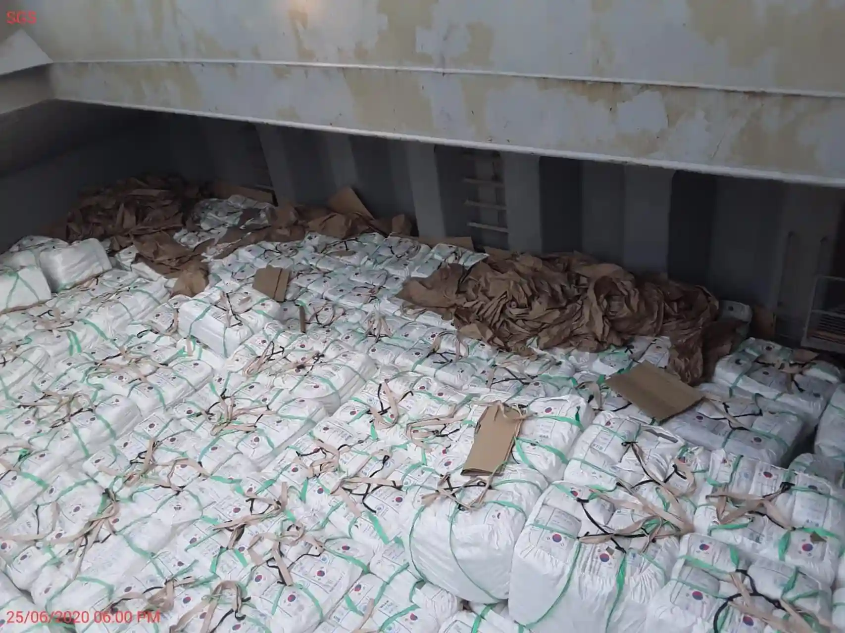 Inspector verifying cargo specifications before shipment – Mercury Marine Services